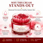 Ella Radiance PDRN Cream for skin repair and deep hydration Ella Radiance PDRN Cream skincare product for healthy, glowing skin PDRN Cream by Ella Radiance for skin renewal and hydration Ella Radiance PDRN Cream moisturizing face cream Premium PDRN face cream by Ella Radiance for radiant skin