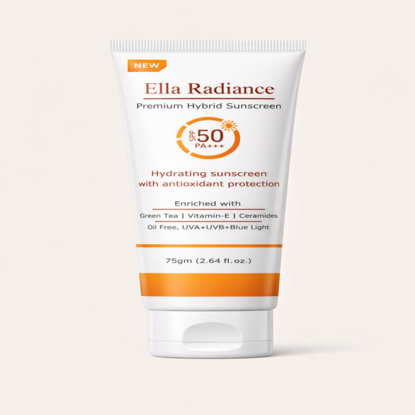 Ella Radiance Premium Hybrid Sunscreen SPF 50 PA +++