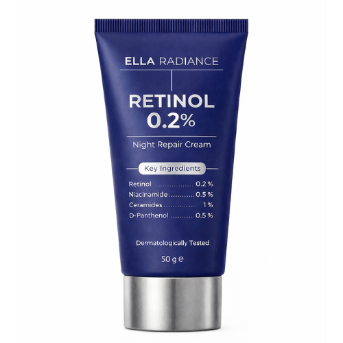 Retinol Night Repair Cream For Sensitive Skin